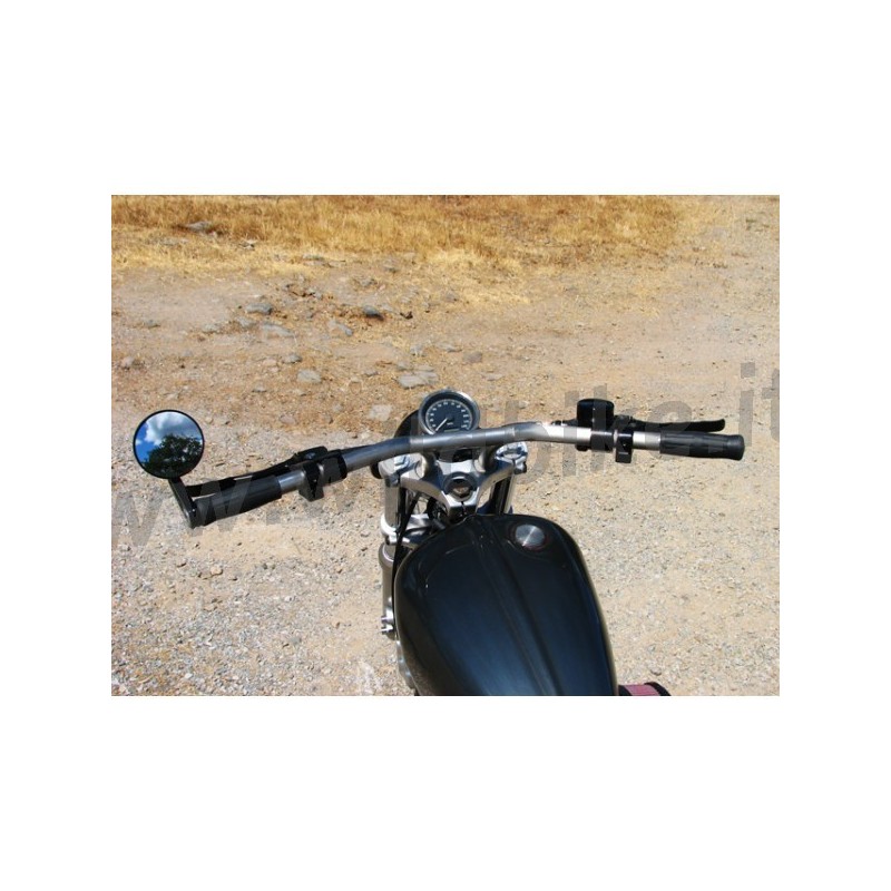 Black Custom Harley Grips 46