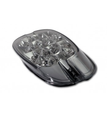 SMOKE LED TAILLIGHT EU APPROVED WEB BOTTOM HARLEY DAVIDSON 99-17