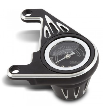 OIL PRESSURE GAUGE KIT ARLEN NESS DEEP CUT HARLEY DAVIDSON XL SPORTSTER '93-'14