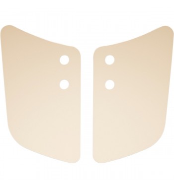 PARABREZZA DEFLETTORI PARAGAMBE PER FORCELLA MOTO CUSTOM E HARLEY DAVIDSON