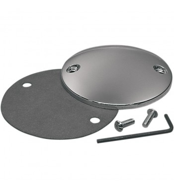 COPERCHIO ANTICIPO POINT COVER BOMBATO LISCIO CROMATO HARLEY DAVIDSON TWIN CAM '77-'99