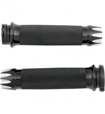 GRIPS AVON EXCALIBUR BLACK FOR HARLEY DAVIDSON MOTORCYCLE