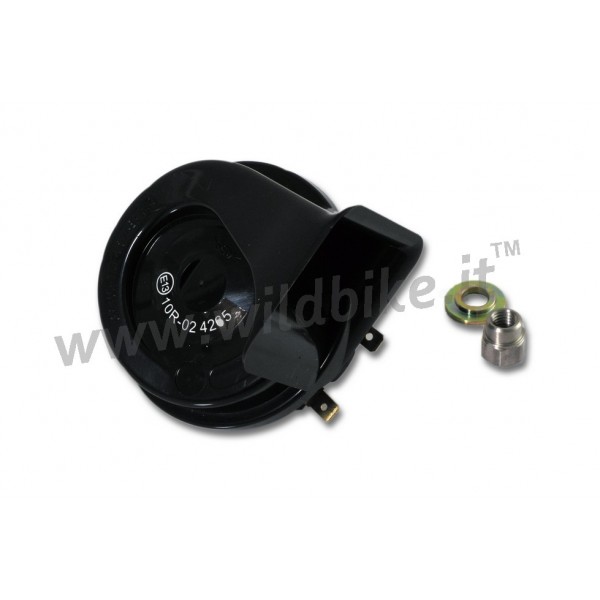 BLACK HORN EU APPROVED 12 V 110 DB 69060-90F FOR HARLEY DAVIDSON