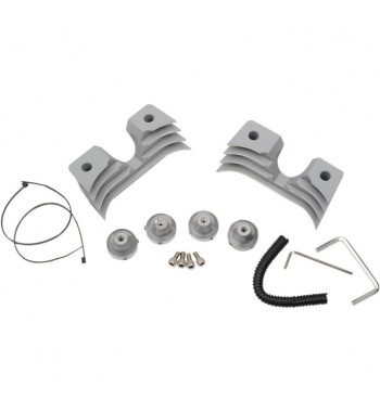 COPERTURE COPRI CANDELE ALETTATE TESTE CILINDRI HARLEY DAVIDSON XL  SPORTSTER '04-'15