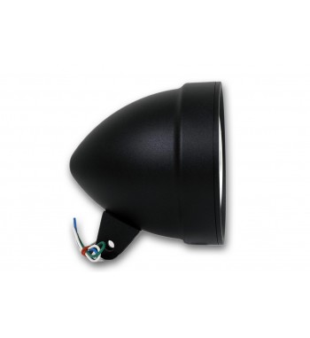 FARO CENTRALE NERO DRAG DA 145 MM MOTO CUSTOM E HARLEY