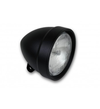 FARO CENTRALE NERO DRAG DA 145 MM MOTO CUSTOM E HARLEY