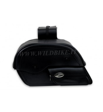 SACOCHES CRUISER SLANT LARGE AVEC POCHE POUR HARLEY DAVIDSON XL SPORTSTER
