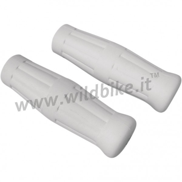 MANOPOLE VINTAGE POP BOTTLE BIANCHE PER MOTO CUSTOM E HARLEY DAVIDSON