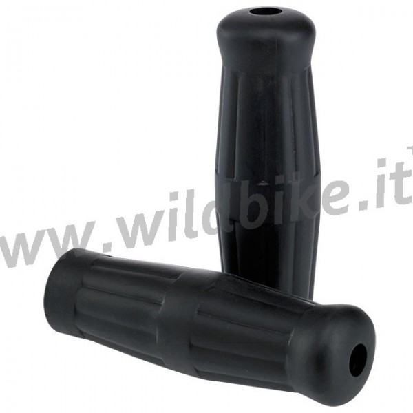 MANOPOLE VINTAGE POP BOTTLE NERE PER MOTO CUSTOM E HARLEY DAVIDSON