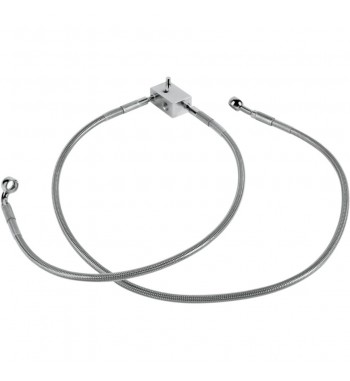 CABLE STANDARD STAINLESS STEEL LINE KITS REAR BRAKE 44803-00A HARLEY DAVIDSON FXST/FLST SOFTAIL '00-'03