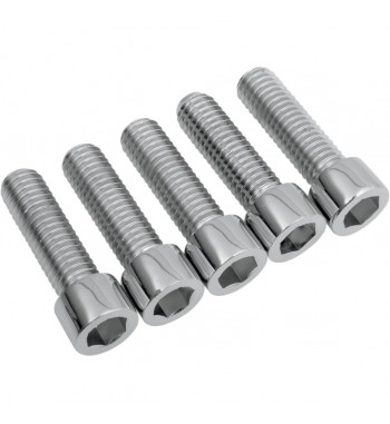 BOLZENABDECKUNGEN FÜR 7/16 "-14 x 2 1/4" CHROM FÜR RITZEL PULLEY HARLEY DAVIDSON