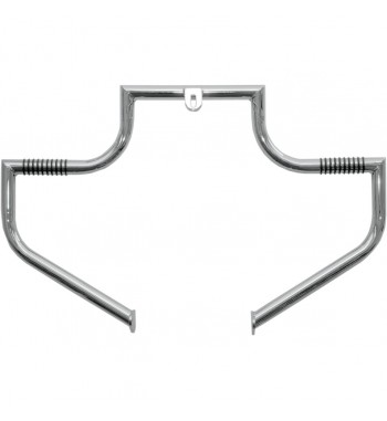 MOTORSCHUTZ LINDBY LINBAR TUBE CHROM HARLEY DAVIDSON FLST SOFTAIL '00-'15