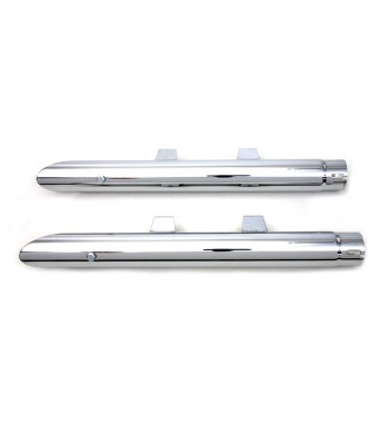 MUFFLERS SLIP ON  EXTENSION DRAG PIPES CHROME FOR HARLEY DAVIDSON XL SPORTSTER '14-'15