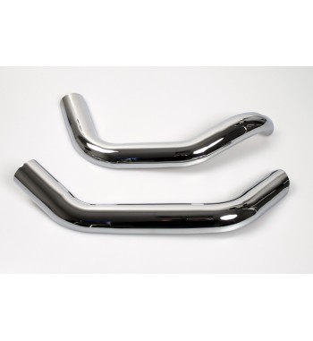 BOUCLIER THERMIQUE CHROME pour les collecteurs OEM 64847-04 HARLEY DAVIDSON XL SPORTSTER 04-13