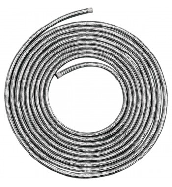 TUBO CARBURANTE BENZINA IN ACCIAIO DA 1/4" - 0.90 MT. PER MOTO