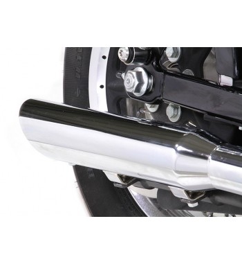 SILENCIEUX POT ÉCHAPPEMENTS 3 "SLASH DOWN CHROME REPLICA SCREAMIN EAGLE POUR HARLEY DAVIDSON XL SPORTSTER '04-'13