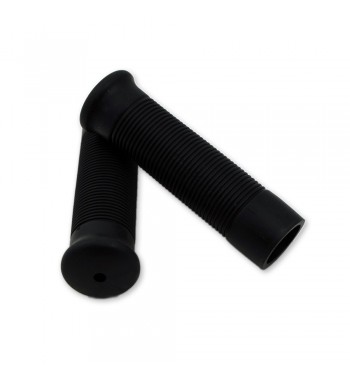 MANOPOLE JACKHAMMER NERE DA 1" PER MOTO CUSTOM E HARLEY DAVIDSON