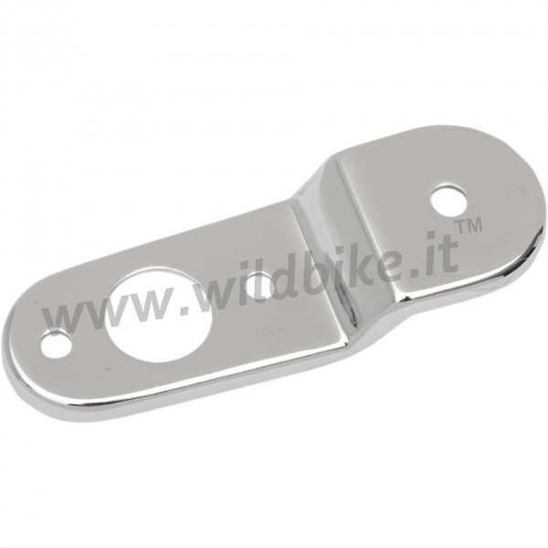 STAFFA CROMATA DI SUPPORTO CLACSON PER HARLEY DAVIDSON TOURING