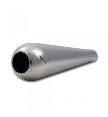 MARMITTA DI SCARICO TERMINALE MEGAPHONE ROADHAWK 1960 CROMATO PER MOTO