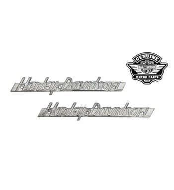 EMBLÈMES LETTRAGE CHROME GAZ RESERVOIR 61774-51T HARLEY DAVIDSON