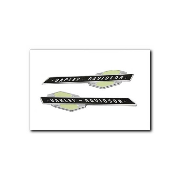 EMBLEME TANK MIT LOGO CHROM 61777-63T Beschriftung HARLEY DAVIDSON