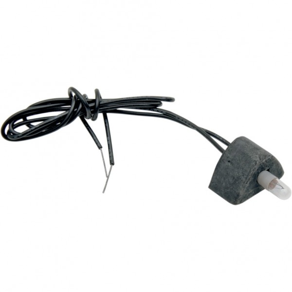 LAMPADINA BULBO DI RICAMBIO 12 V. 3,4 W. PER ORNAMENTO FREGIO PARAFANGO AQUILA