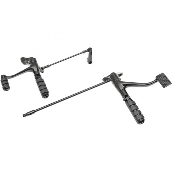 FORWARD CONTROLS ALUMINIUM CNC BLACK FOR HARLEY DAVIDSON XL SPORTSTER '14-'15