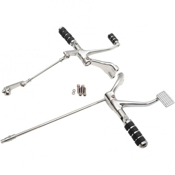 Commandes avancées ALUMINIUM CNC CHROME POUR HARLEY DAVIDSON XL SPORTSTER '14-'15