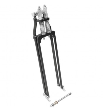FORK SPRINGER LOWER - 2" BLACK FOR HARLEY DAVIDSON 