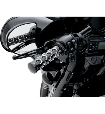 HEBEL WIDE BLADE SLOTTED SCHWARZE FÜR HARLEY DAVIDSON TOURING '08-'16