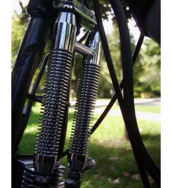 KIT REFROIDISSEUR D'HUILE DOUBLE Chrome pour HARLEY DAVIDSON XL SPORTSTER 2004-2013
