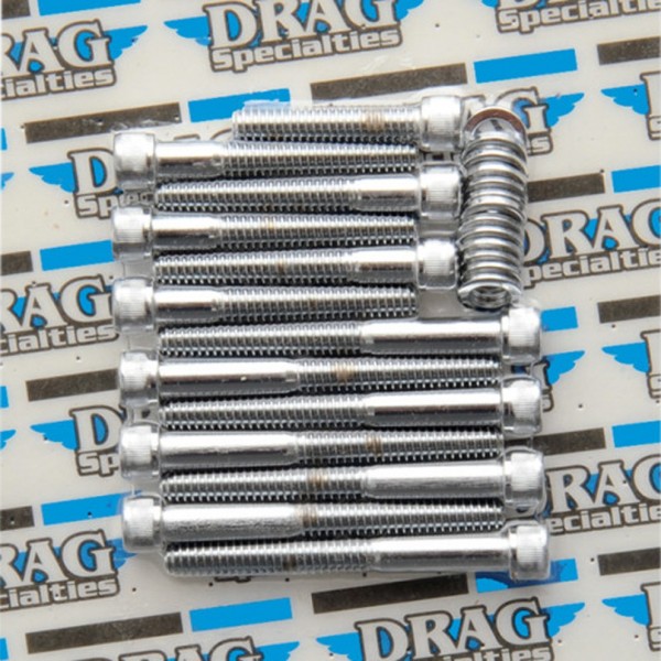 BOULONS KIT CHROME MOLETÉ TETE CHEFS CAMS POUR HARLEY DAVIDSON XL SPORTSTER '04-'16