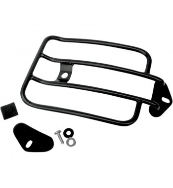 PORTE BAGAGE RACK NOIR MOTHERWELL POUR HARLEY DAVIDSON XL SPORTSTER '04-'16