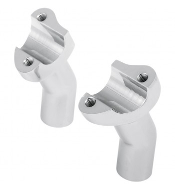 RISER WINKEL LENKER 90 MM. CHROM KITS für HARLEY DAVIDSON