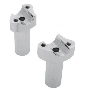 RISER STD LENKER 90 MM. CHROM KITS für HARLEY DAVIDSON