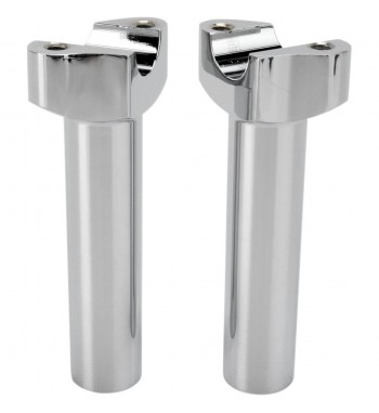 RISER STD GUIDON 1" 140 MM. CHROME POUR HARLEY DAVIDSON