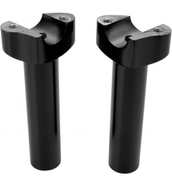 RISER STD LENKER 140 MM. SCHWARZE KITS für HARLEY DAVIDSON