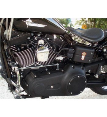 COMMANDES avancées KIT CHROME POUR HARLEY DAVIDSON FXD DYNA '06-'16