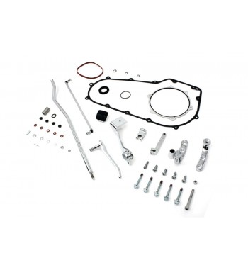 CHROME FORWARD CONTROLS FOR HARLEY DAVIDSON FXD DYNA '06-'16