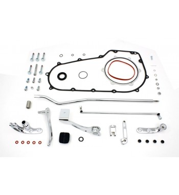 CHROME FORWARD CONTROLS HARLEY DAVIDSON FXD DYNA 2006-2017