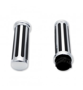 GRIPS 1" CHROME JOCKEY FOR HARLEY DAVIDSON