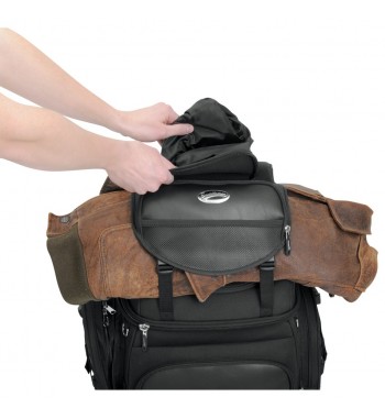 SAC DE VOYAGE BR3400 COMBINATION POUR MOTO CUSTOM ET HARLEY DAVIDSON
