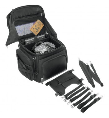 REISETASCHE BR3400 KOMBINATION GEPAECKTRAEGER CUSTOM MOTORRAD UND HARLEY DAVIDSON