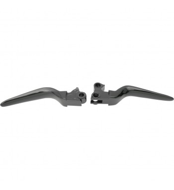 LEVE CUSTOM NERE PER HARLEY DAVIDSON TWIN CAM '96-'15 