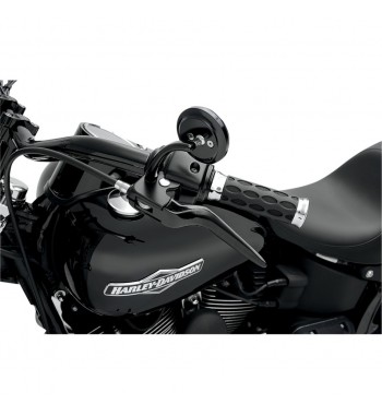 LEVE CUSTOM NERE PER HARLEY DYNA,SOFTAIL,TOURING