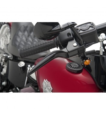 LEVE CUSTOM NERE PER HARLEY DAVIDSON TWIN CAM '96-'15 