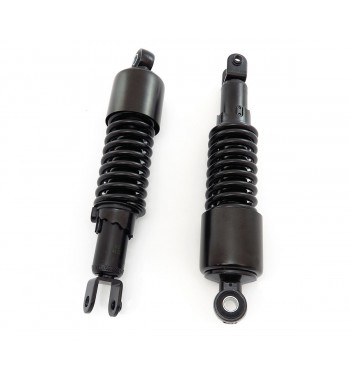 SHOCKS ABSORBERS REAR SHORTY BLACK 11.4" WITH CLEVIS FOR MOTORCYCLE