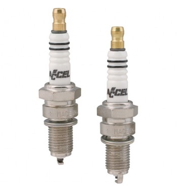 CANDELE ACCEL CYCLELITE AL PLATINO PER HARLEY FXD DYNA '99-'12