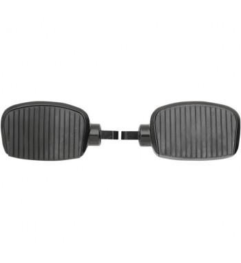 PEDANE CLASSIC MINI COMFORT RUBBER STYLE DA 3" NERE PER HARLEY DAVIDSON