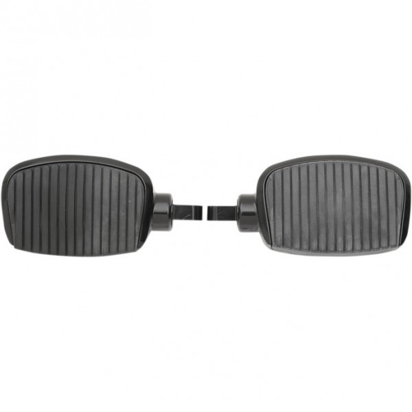 FUSSRASTEN TRITTBRETTER CLASSIC MINI COMFORT RUBBER STYLE 3 " SCHWARZE FÜR HARLEY DAVIDSON